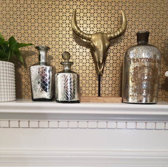 SET OF 2 MERCURY BOTTLES - Picture 2 of 8